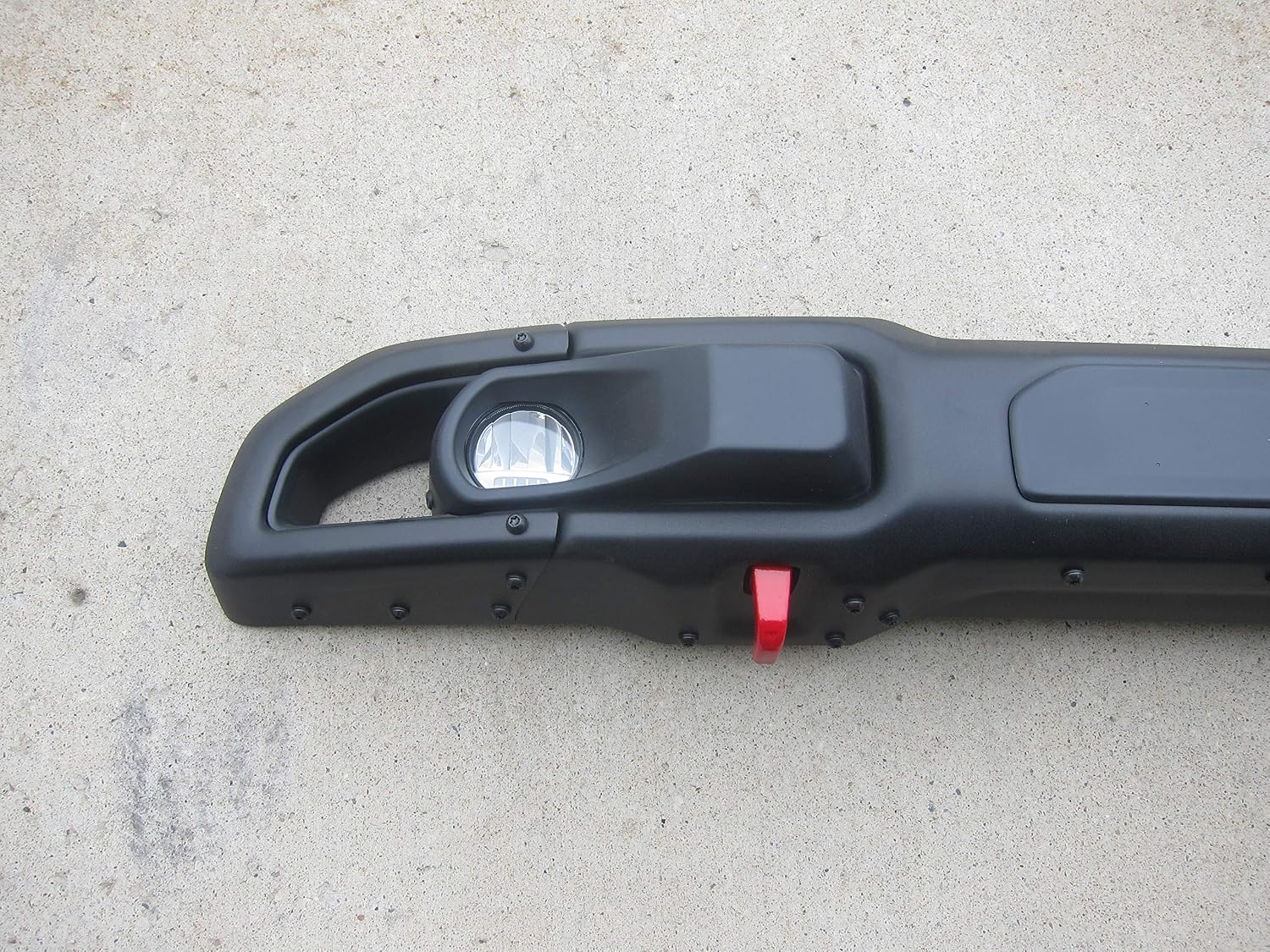 Mopar 82215121AB Rubicon Steel Bumper Front off-road bumper, same as production, is the complete 3 piece steel assembly including end caps. Must be used with the production steel skid plate