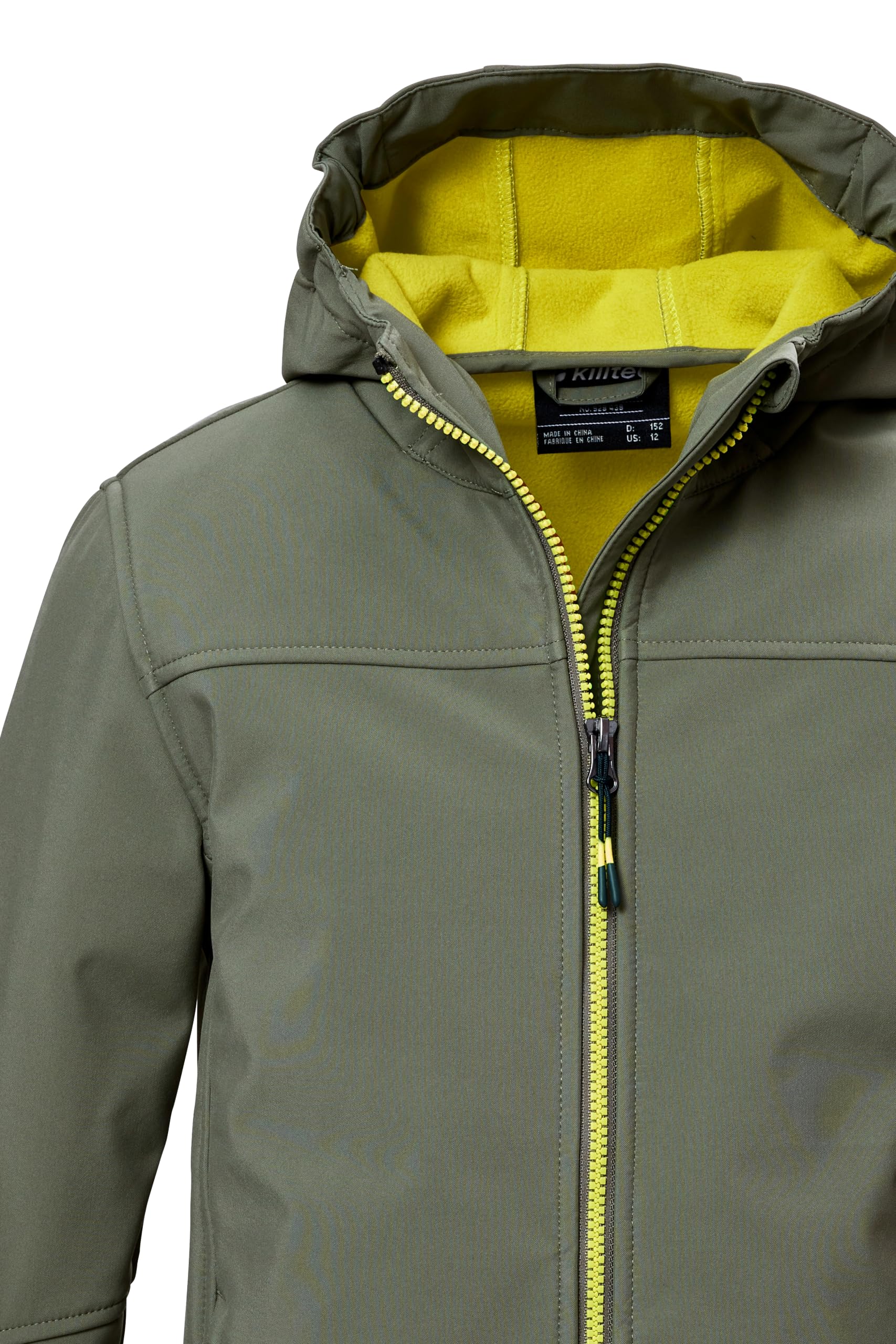Killtec Kow 366 Bys Sftshll Jckt Giacca softshell/giacca da esterno con cappuccio Bambini e ragazzi