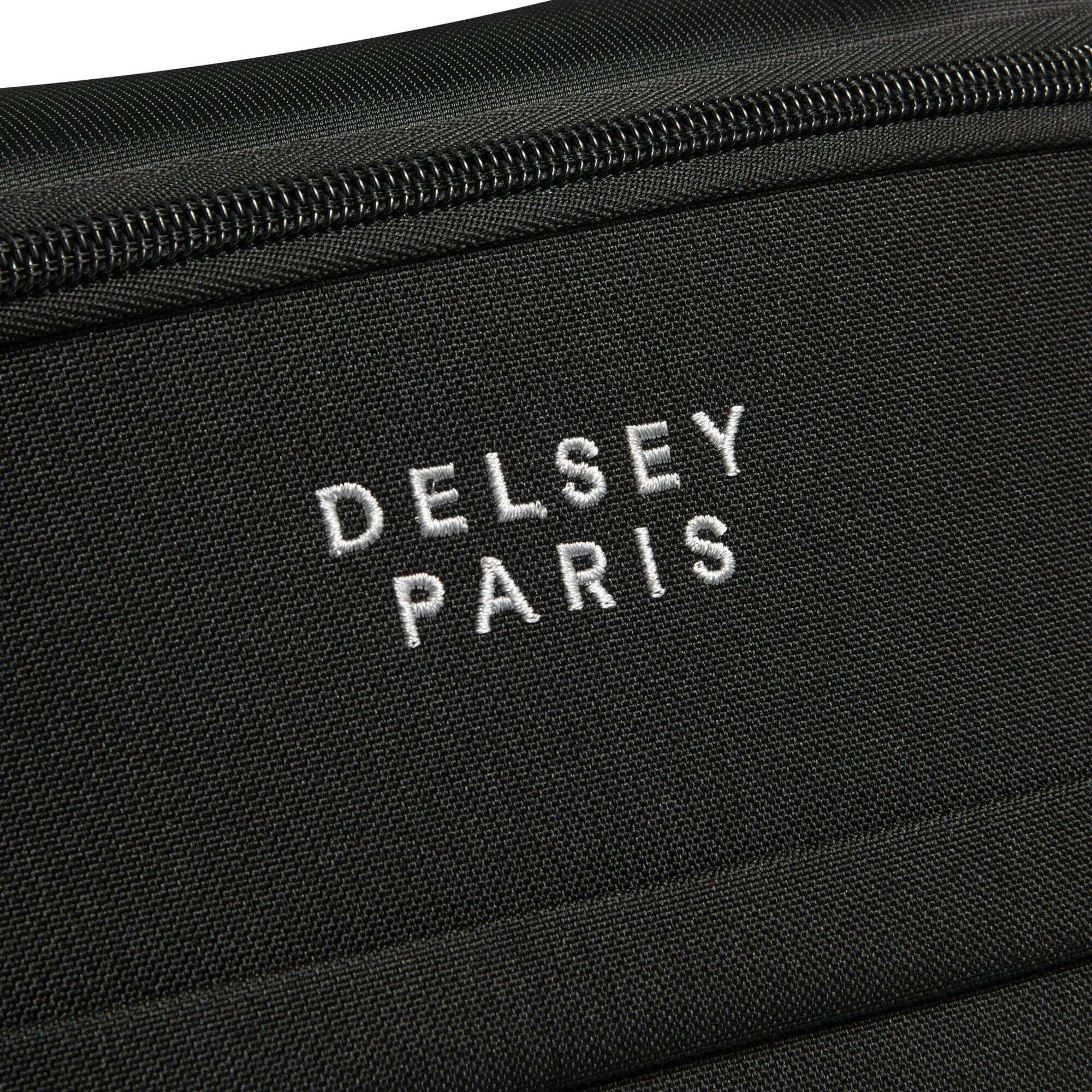 DELSEY PARIS - BROCHANT 3 - Beauty-Case Souple 23 cm x 31 cm x 20 cm cm - 15 L - XS - Noir Profond