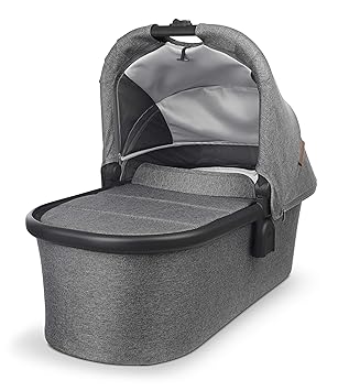 Amazon Com Uppababy Bassinet Greyson Charcoal Melange Carbon Baby
