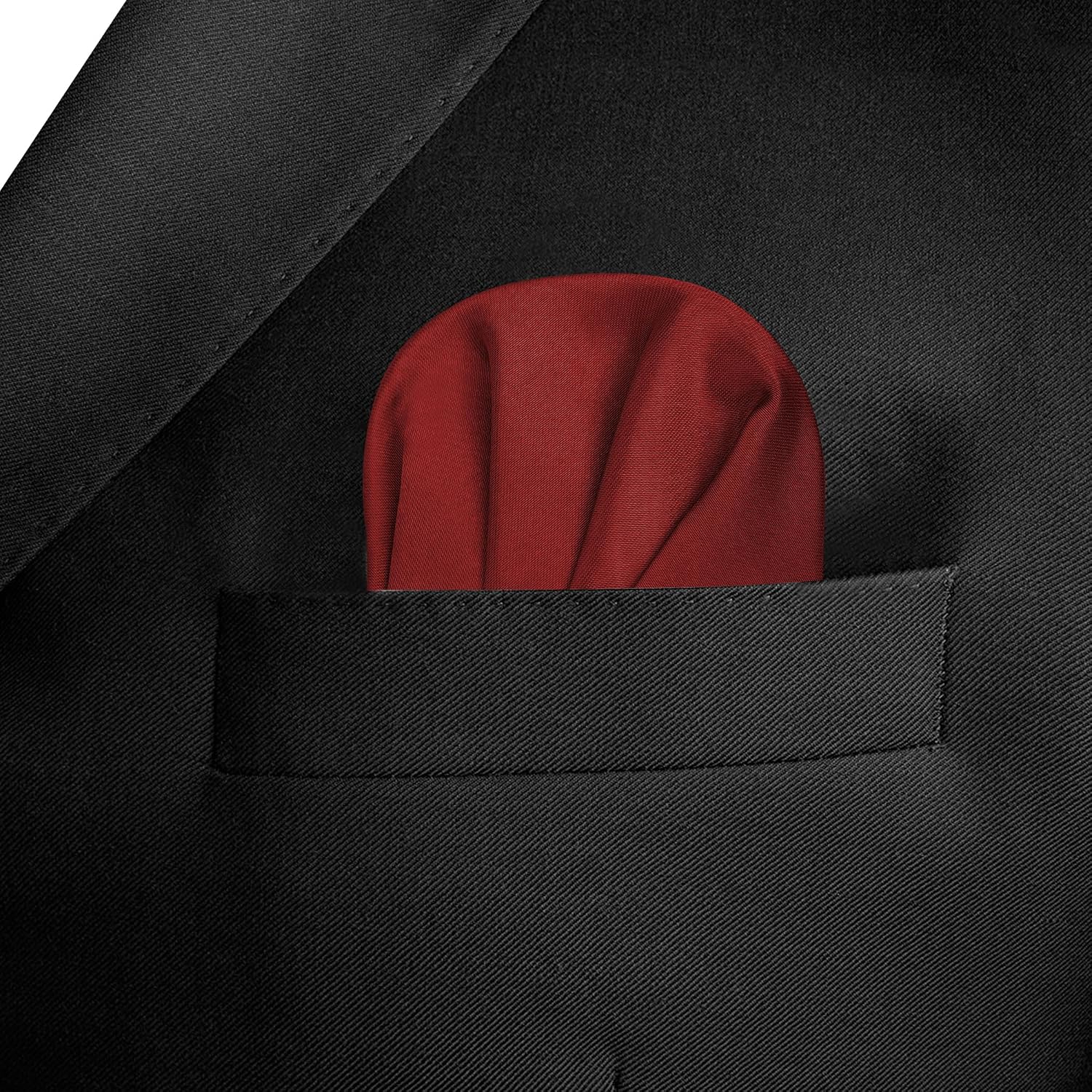 Men’s Pocket Square, Satin Handkerchiefs for Formal Tuxedo Suit & Business T-shirt & Wedding Tie 22x22cm U6-Y-S