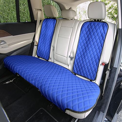 Miniatura 4 de FH Group Cojín para asiento de automóvil, autos, camiones, SUV, cojines de asiento de coche de piel sintética, cojín impermeable para asiento de