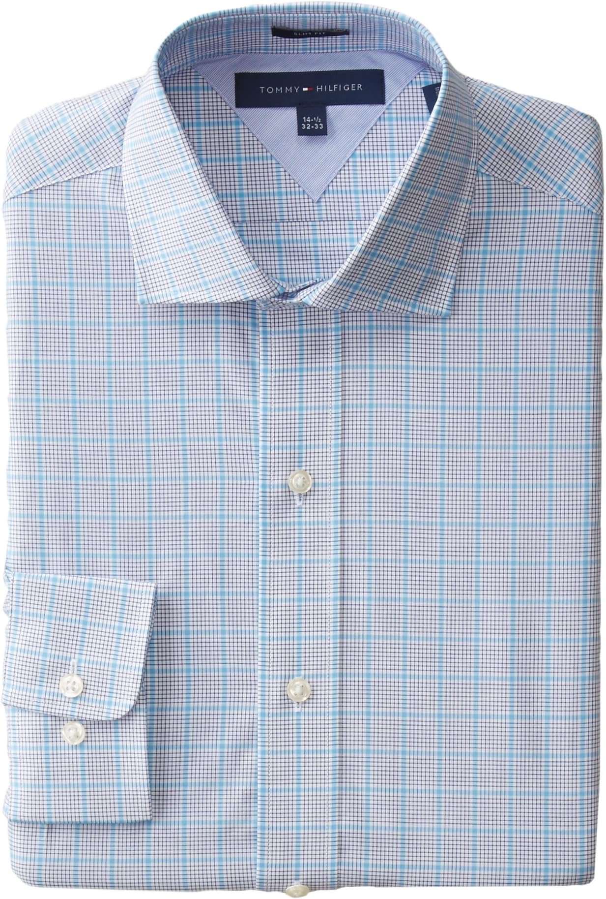 Tommy Hilfiger Men's Slim Fit Graphic Check