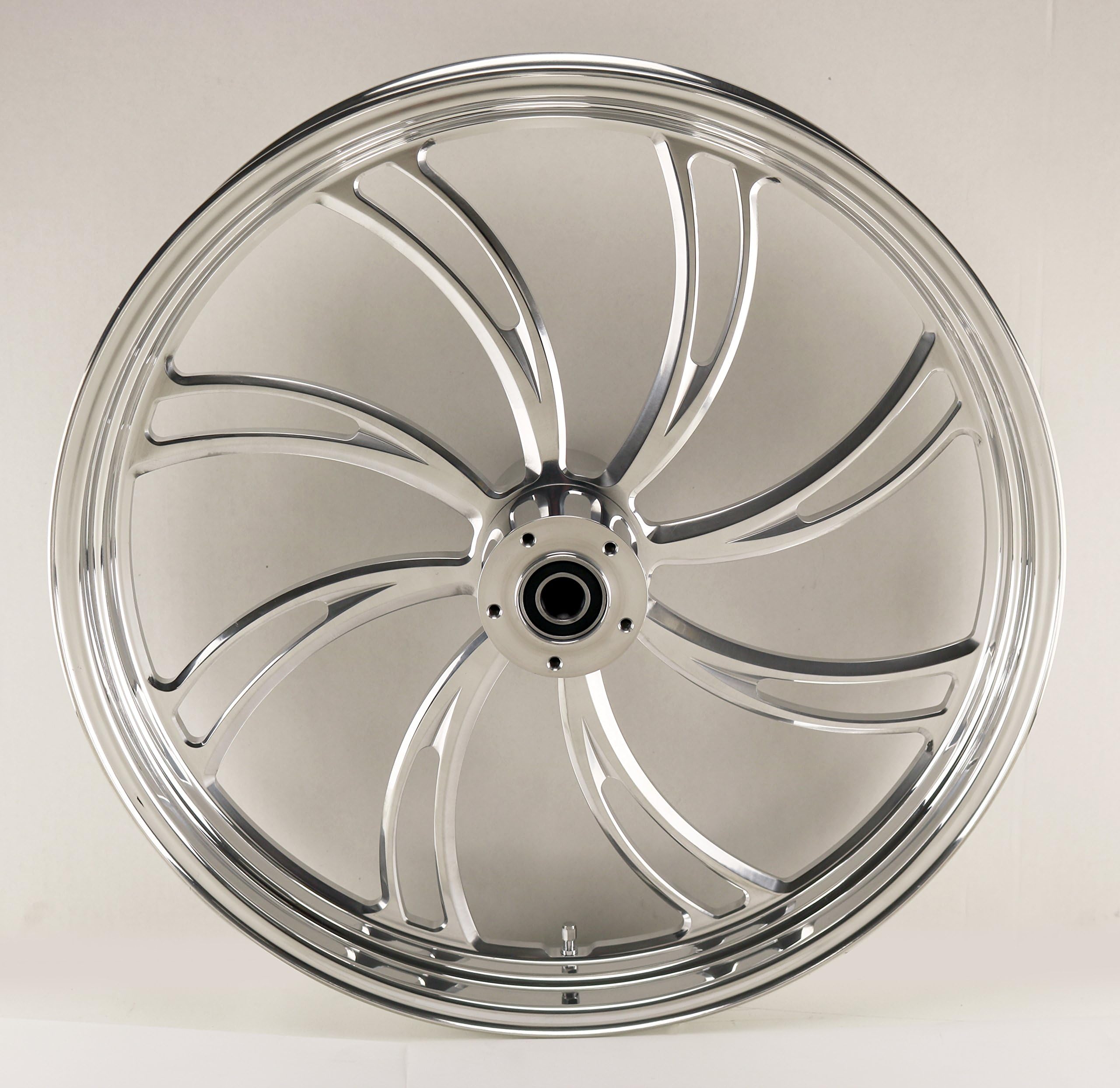 Ultima Vortex Aluminum Front Wheel, 23" x 3.5" Dual Disc, 37-806