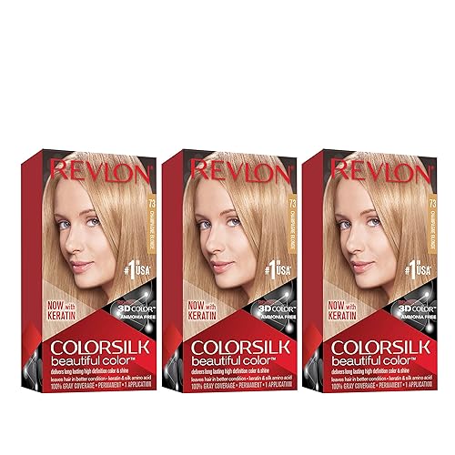 Miniatura 116 de Revlon Colorsilk - Tinte permanente para el cabello, cubre 100% las canas, sin amoníaco, con queratina y aminoácidos, castaño claro 51, 4.4 onzas