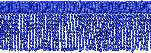 Miniatura 5 de Paquete económico de 10 yardas  2 pulgadas de largo bandera dorada delgada flequillo  estilo # BFT2, color caléndulas  FG (30 pies  29.9ft)