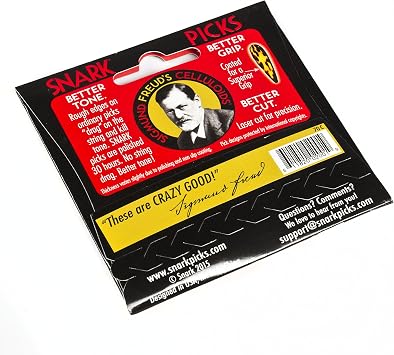 Snark Sigmund Freud Celluloid Guitar Picks .70 mm 12 Pack