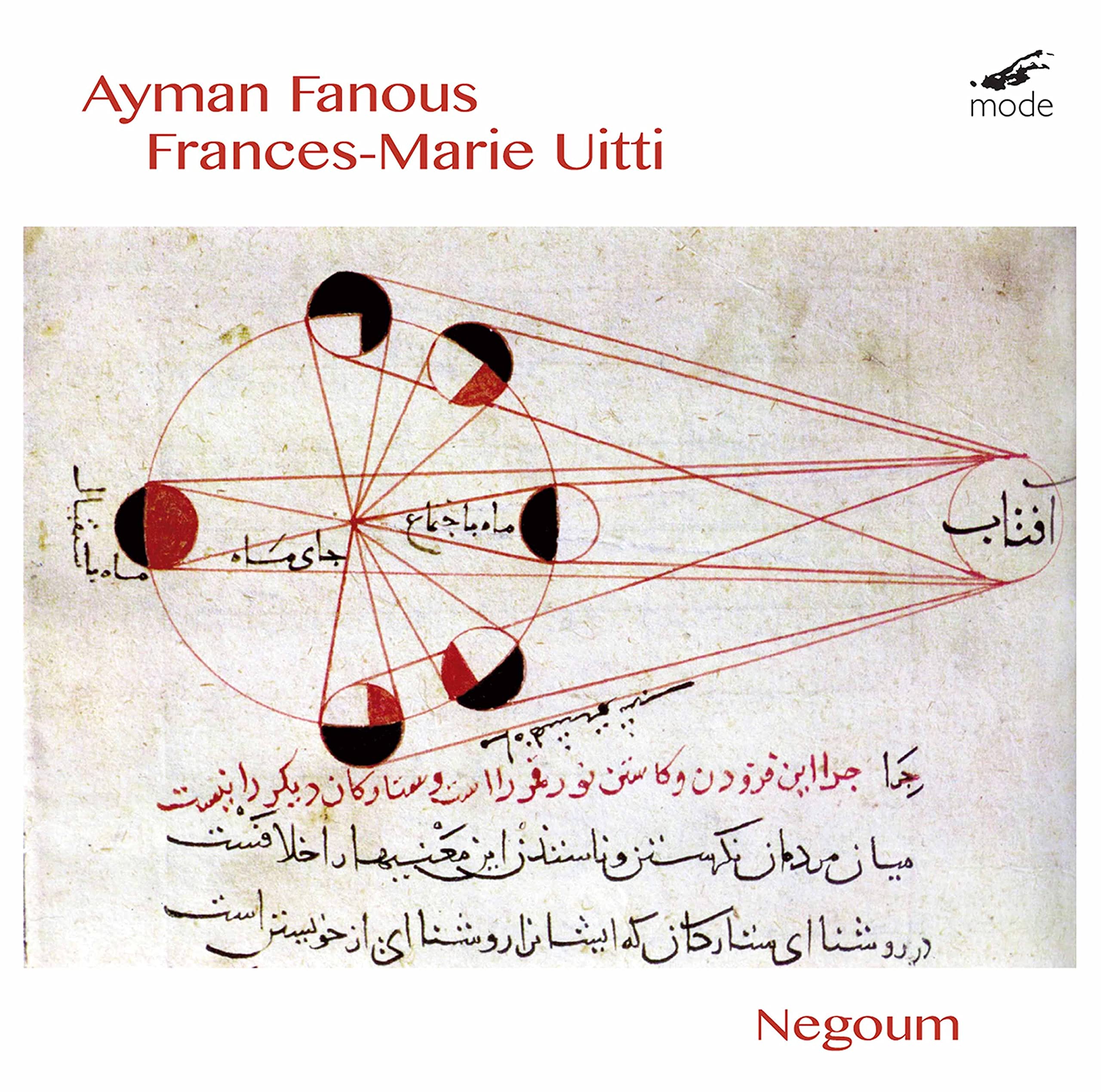 Fanous/Uitti Negoum [ayman Fanous; Frances-Marie Uitti] CD NEW