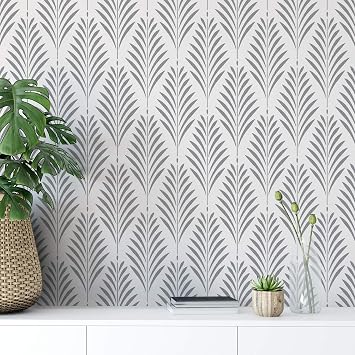 Fern Pattern Wall Stencil for Painting - DIY Home Decor Projects Stencils