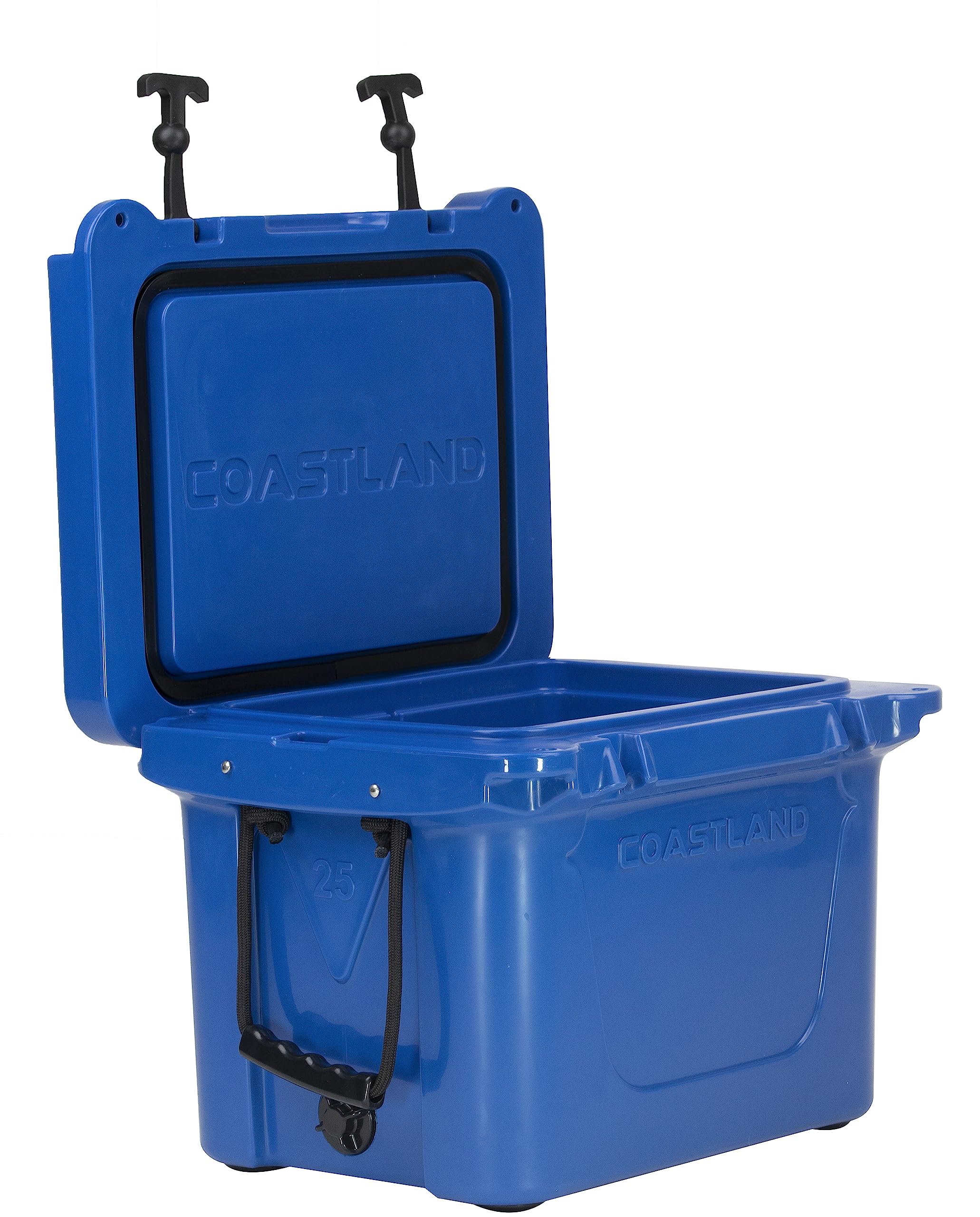 Coastland Chłodziarki formowane rotacyjnie z serii Delta, termoizolacyjna chłodziarka premium do codziennego użytku, idealna przenośna skrzynia na lód, dostępna w wielu pojemnościach i kolorach