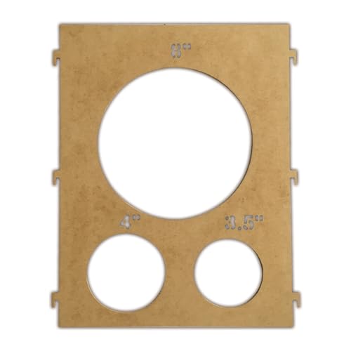 Medidor De Balões, Bexigas, Bolas Balão Mdf Medidas 3 A 10