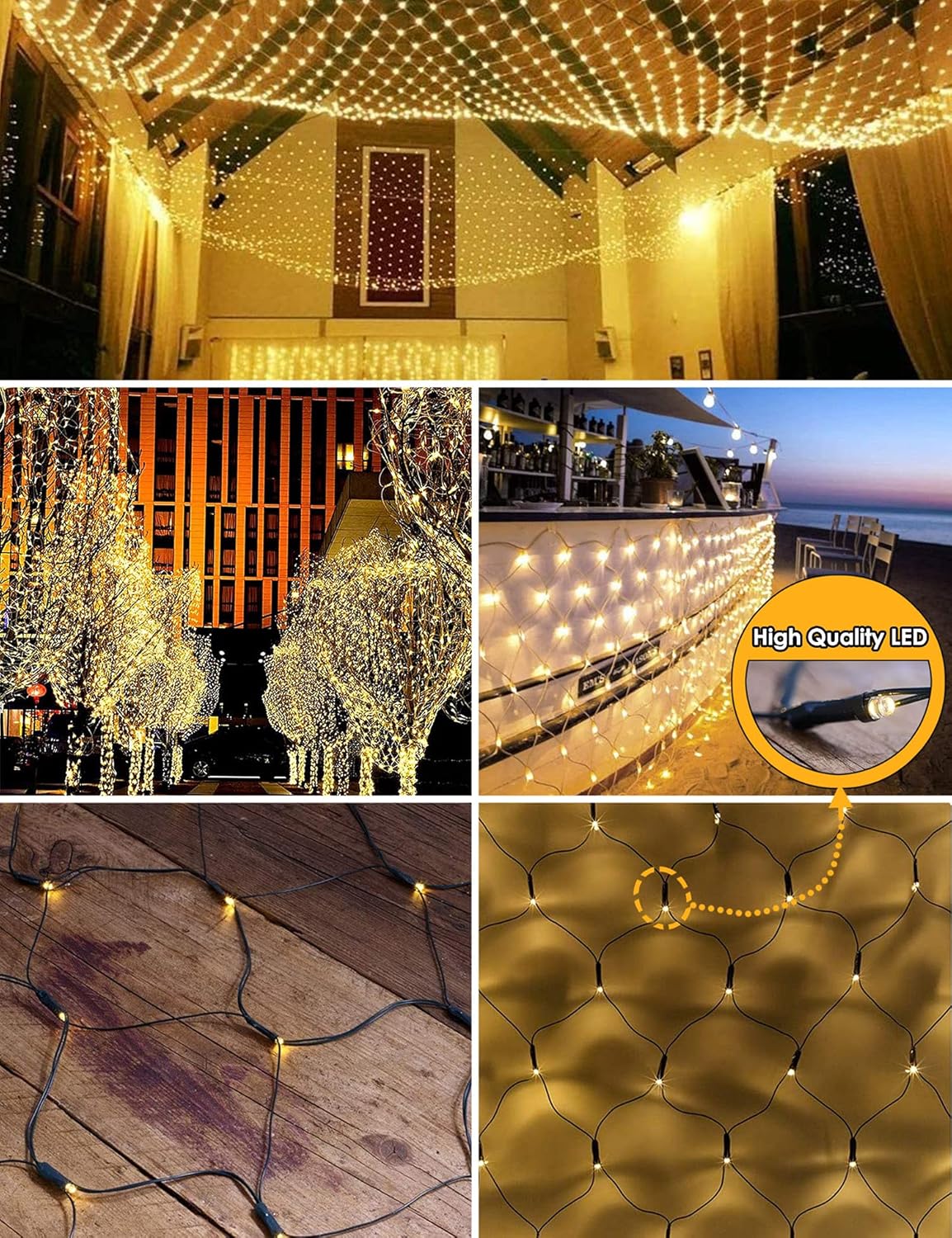 LED hálófény csomag tartalma