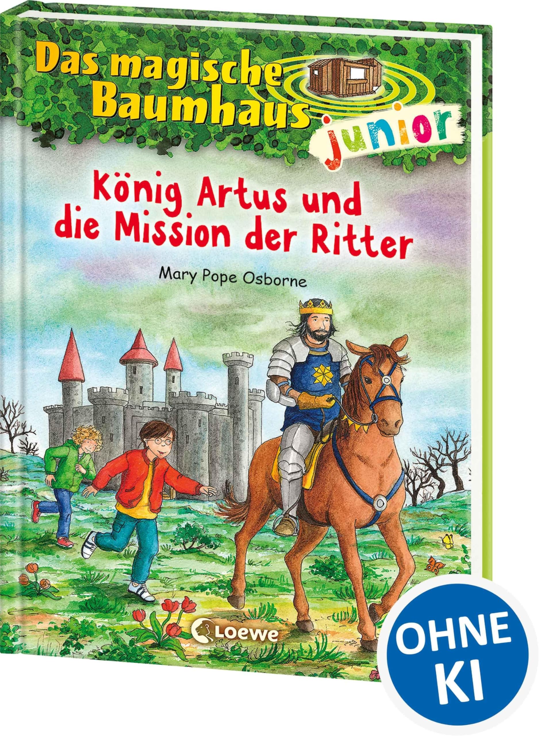 Das magische Baumhaus junior (Band 26) - König Artus und die Mission der Ritter: Kinderbuch zum Vorlesen und ersten Selberlesen - Mit farbigen Illustrationen - Für Mädchen und Jungen ab 6 Jahre