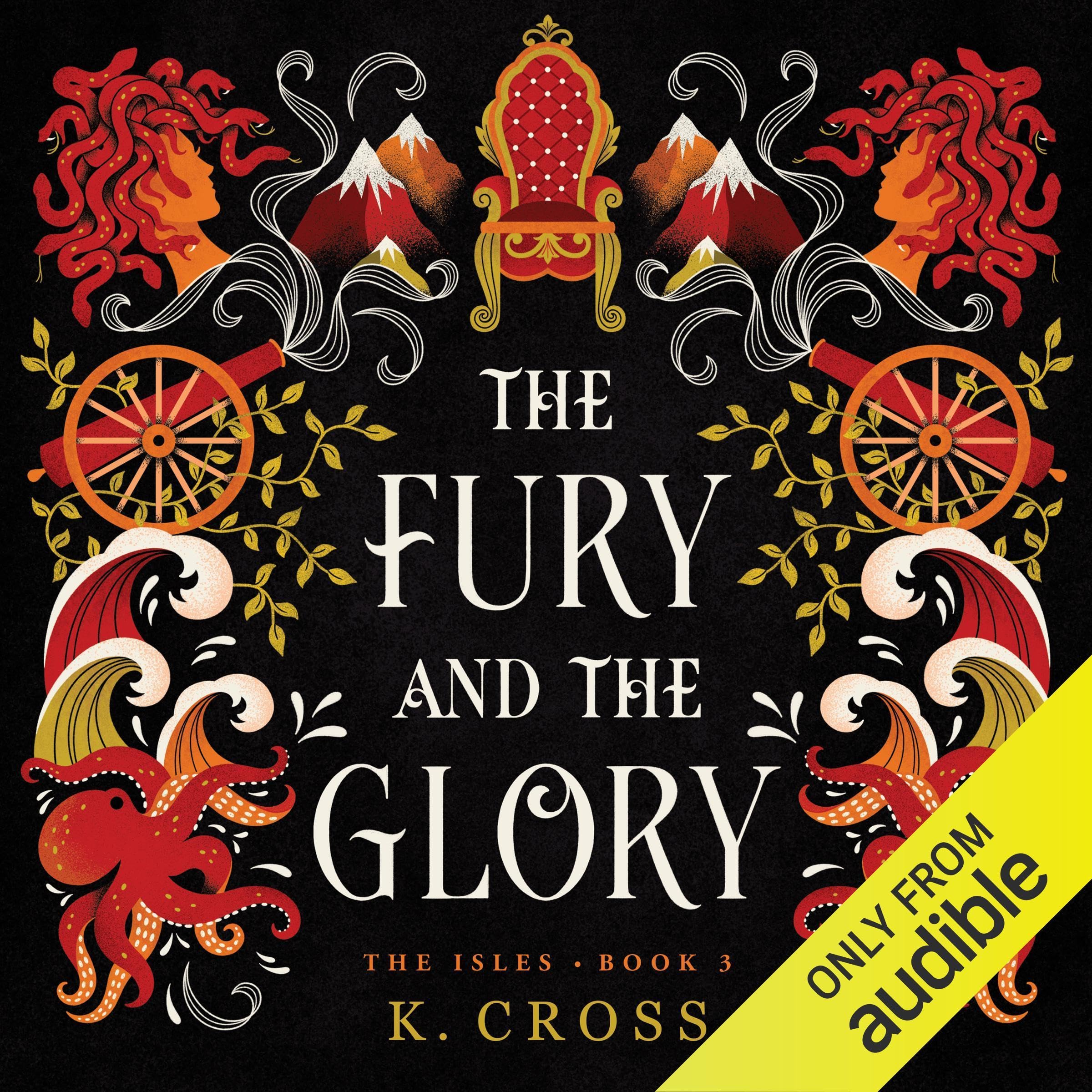 Cover art for The Fury and the Glory