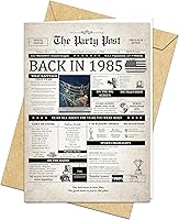 Vista 15 de Tarjeta de cumpleaños número 97, tarjeta jumbo de feliz cumpleaños para hombres o mujeres nacidos en 1928, regalos divertidos grandes para papás