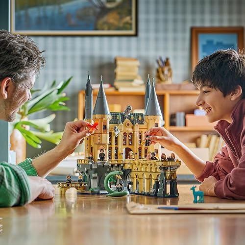 LEGO Harry Potter Hogwarts Castle: East Wing Toy - Miniature Model Kit w/ 13 Minifigures & Collectible Patronus - Kids' Room Decor - Gift Idea for 10+ Year Old Girls, Boys & Fans - 76473 - 8