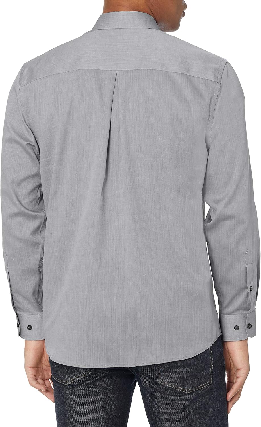 Cutter & Buck Men's Epic Easy Care Mini Herringbone Shirt - Image 3