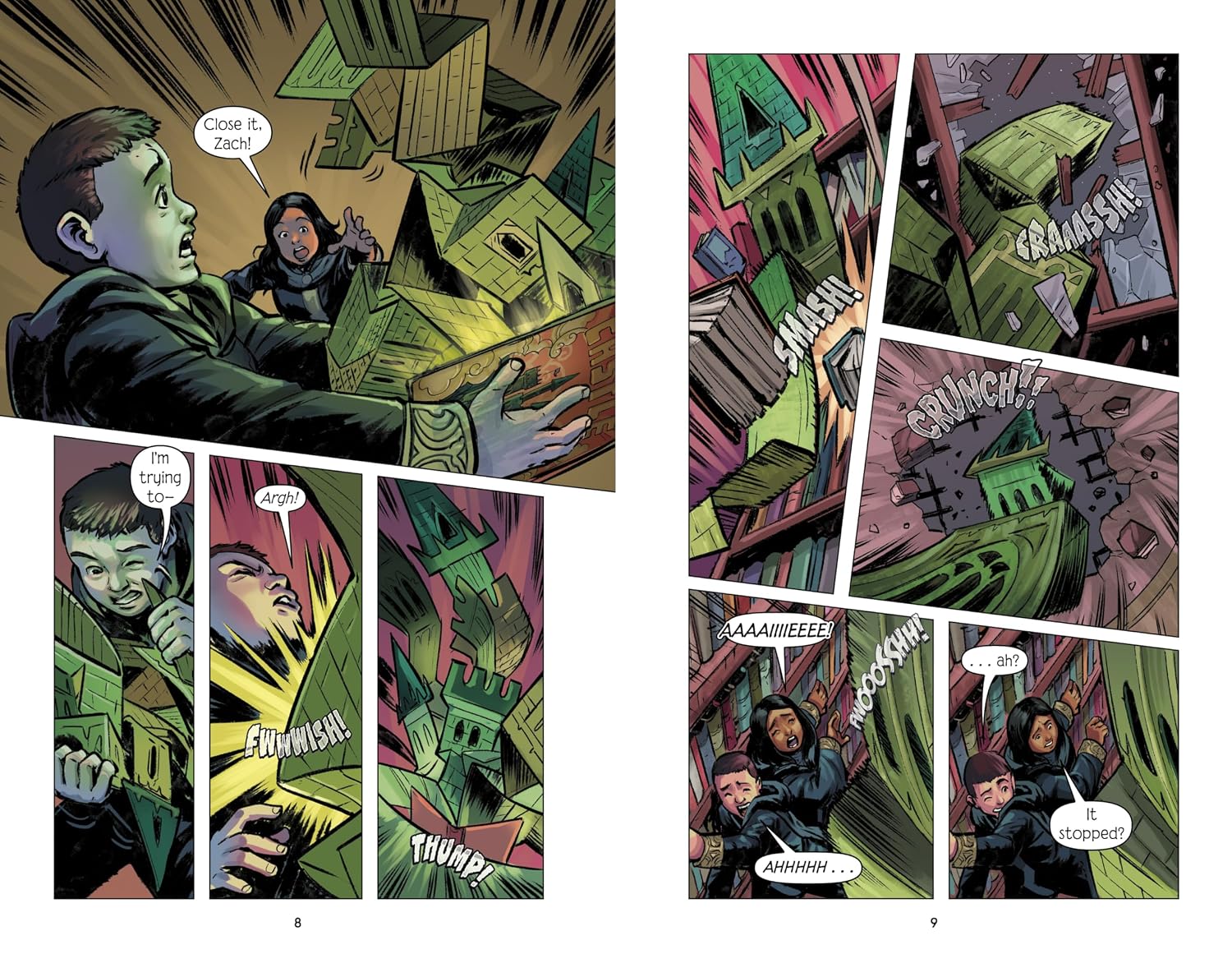 Pop-Up Peril (Library of Doom Graphic Novels)