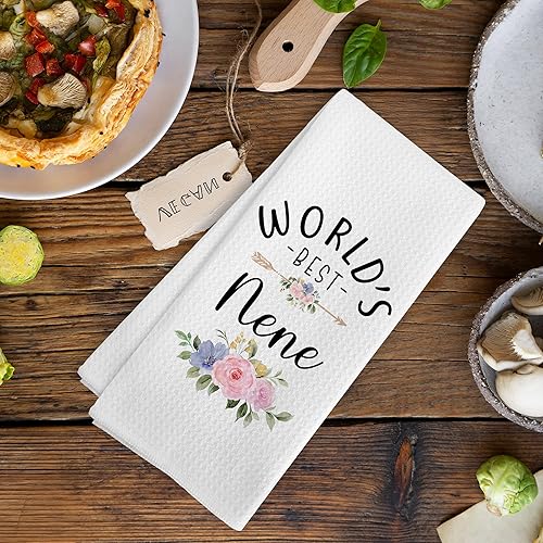 Miniatura 6 de Nene Regalos de regalo para la abuela de nietos, nietos, nietas, día de la madre, Navidad, cumpleaños, toalla de cocina, regalos para abuela, el