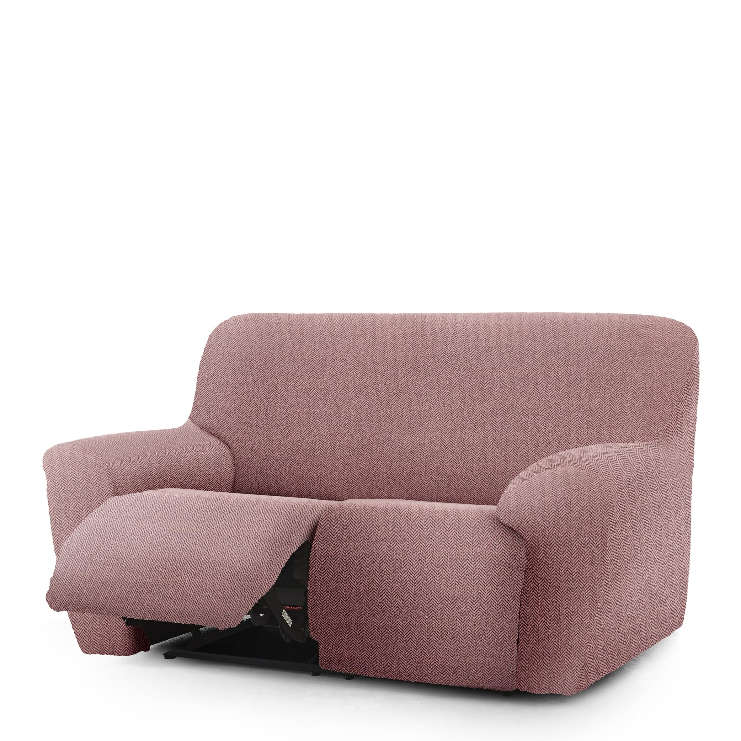 Housse de canapé relax 2 places Jaz Premium extensible deux pièces