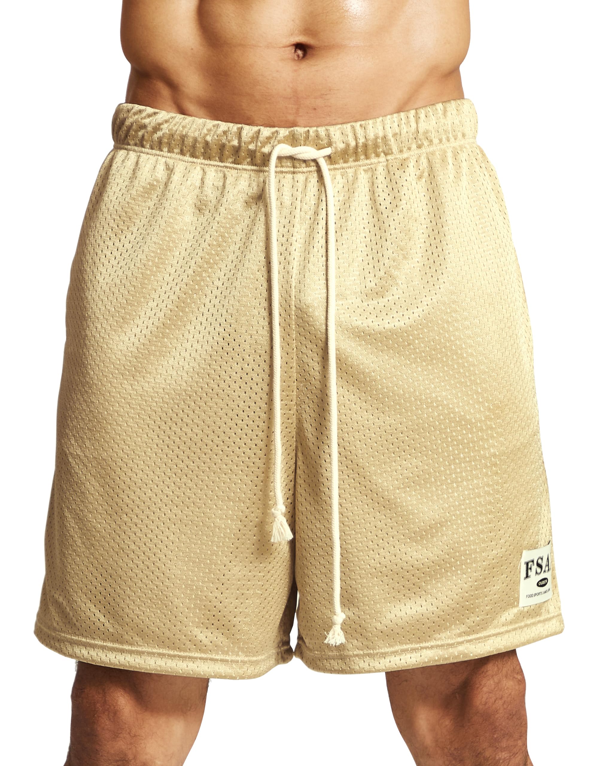 Ouber Men's Mesh Gym Shorts