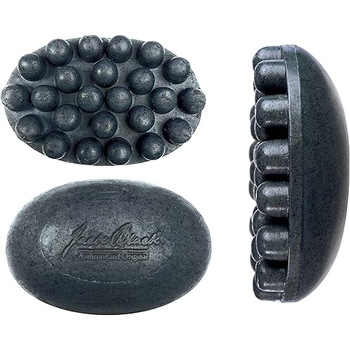 Jack Black, Charcoal Body Bar Massaging Soap, 4.75 oz