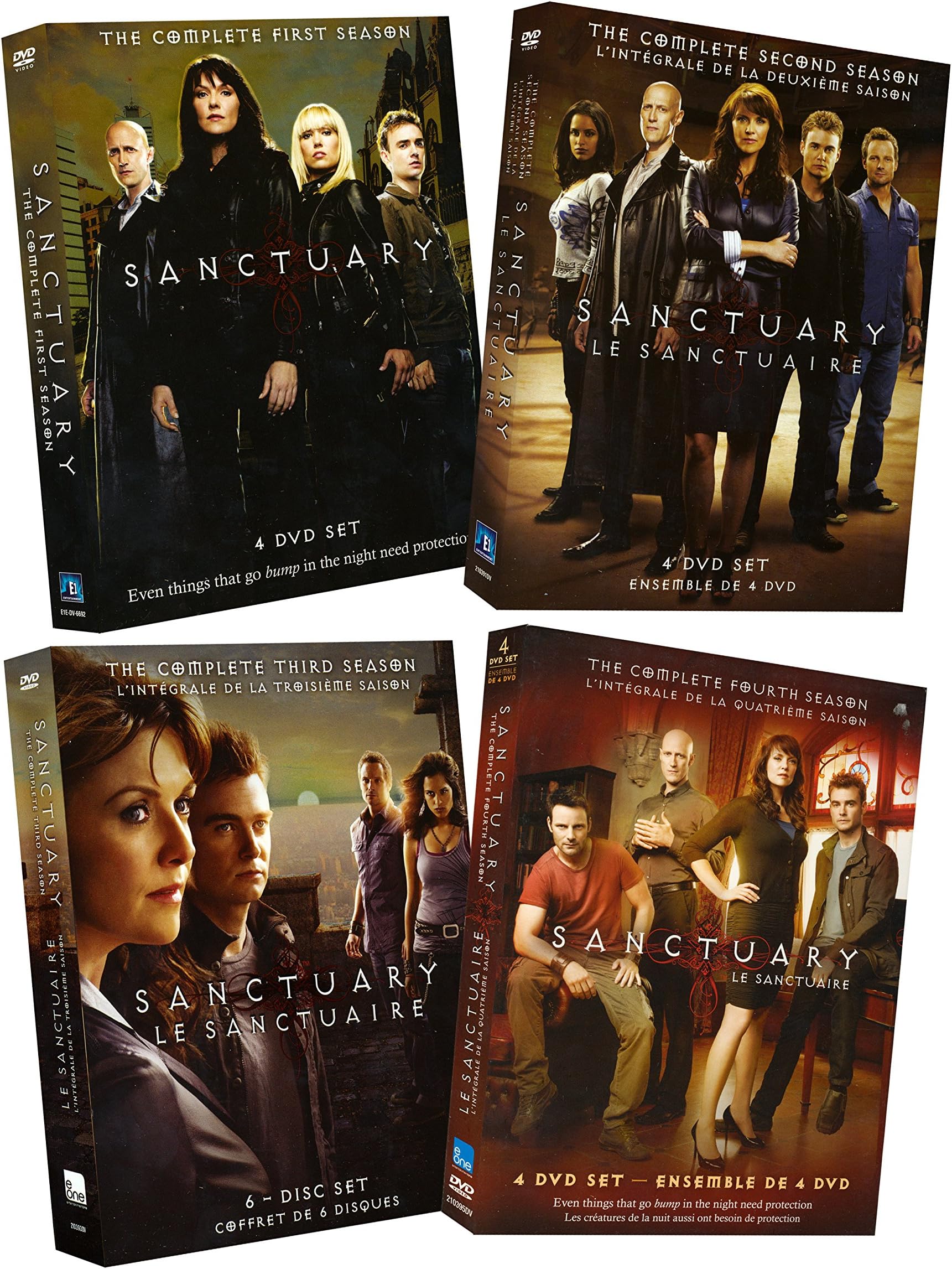 Sanctuary Complete Series (Seasons 1-4)
