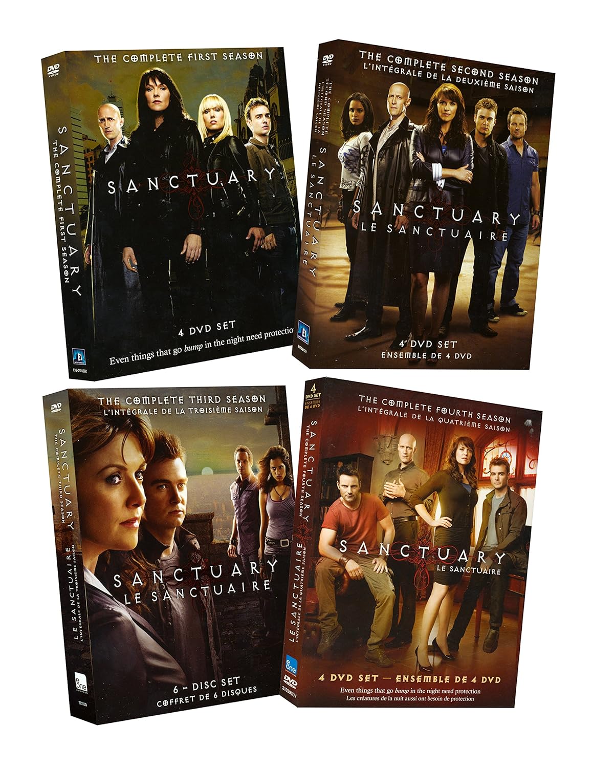 Sanctuary Complete Series (Seasons 1-4)