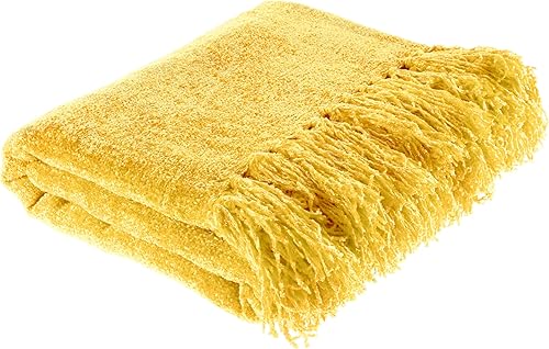 Miniatura 8 de LHC - Manta de felpilla de gran tamaño de 60 x 70 pulgadas, ligera, flecos de 5 pulgadas, ultrasuave y brillante en color verde azulado laguna,