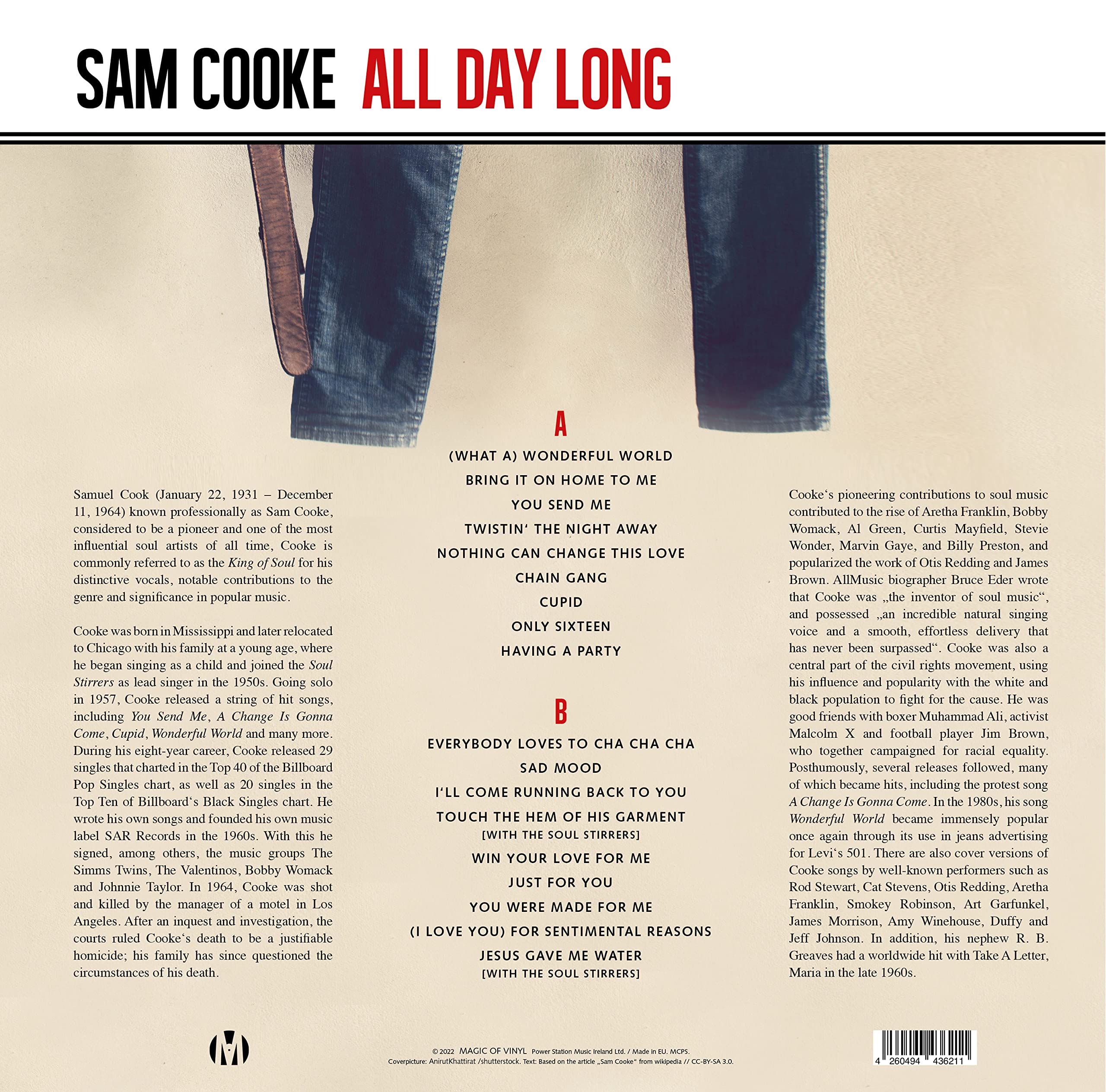 Sam Cooke - All Day Long - Limitiert - 180gr. marbled