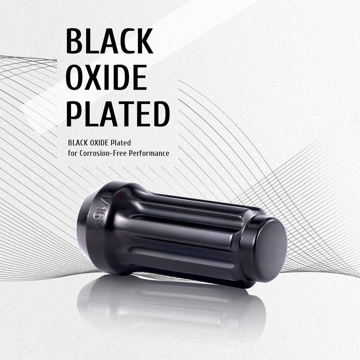 60% Off Discount 9/16-18 Wheel Lug Nuts 32 Pack, Black 9/16 x 18 Trim Lug Nuts 2 inches Tall Spline Drive Cone Seat with Socket Compatible with Dodge 1994-2011 Ram 2500 3500 Aftermarket Wheel 8x6.5 5x5.5