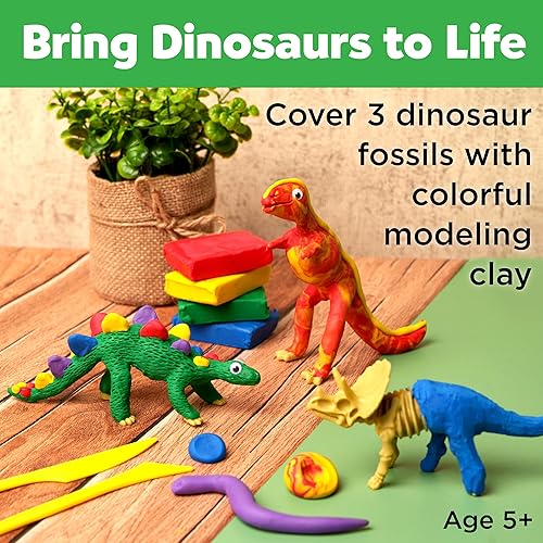 Miniatura 2 de Creatividad para niños crea con dinosaurios de arcilla