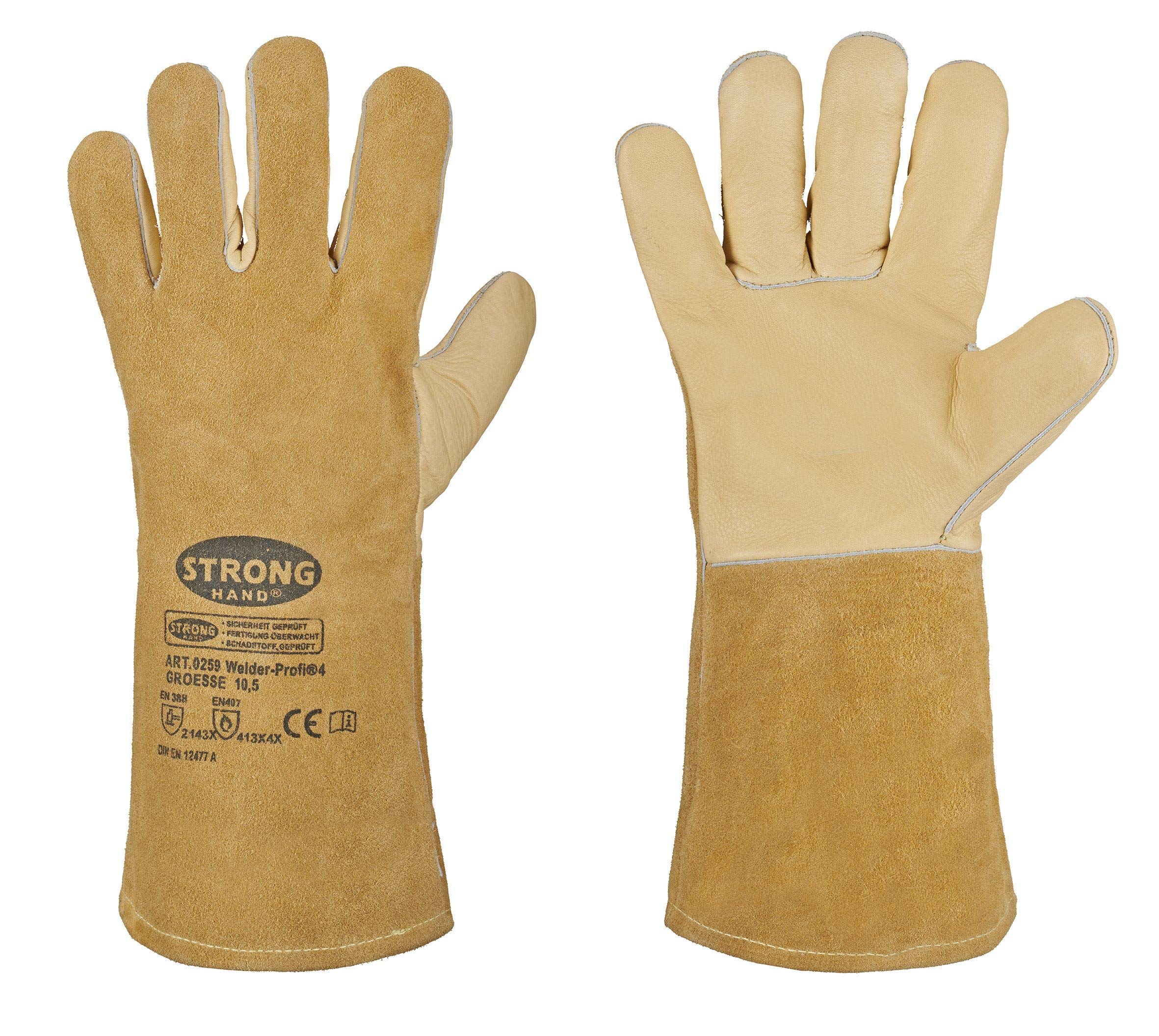 Zware Smeed/lashandschoen zwart small – De Smeedwinkel