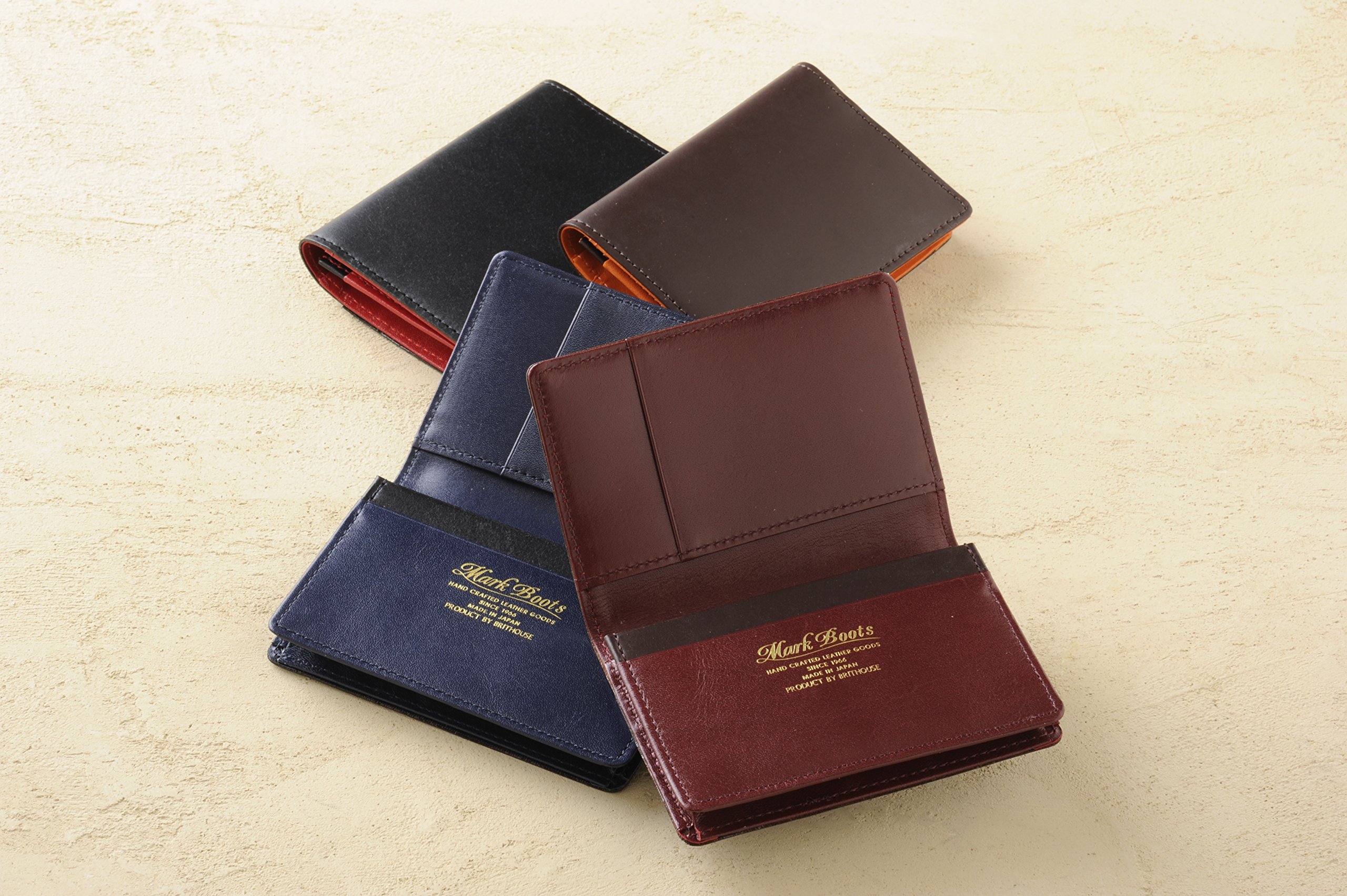 ブリットハウス マークブーツ　名刺ケース Brit house　馬革　牛革　本革　天然素材　日本製　レザー　バイカラー　名刺入れ　カード入れ　カードポケット Amazon.co.jp: ブリットハウス マークブーツ 名刺ケース Brit house 馬