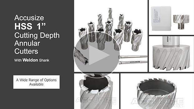 その他 ann.country Amazon.com: Accusize Industrial Tools Hss Annular Cutter, 2