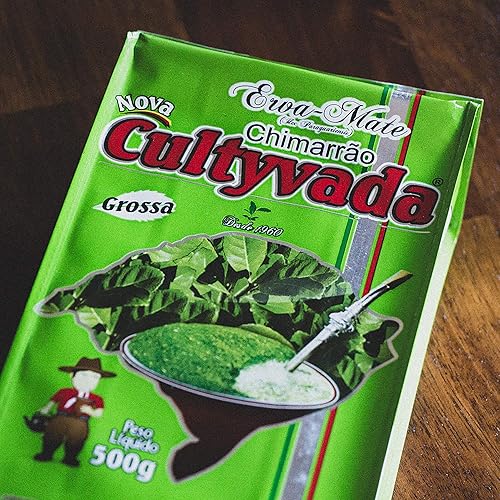 Miniatura 3 de Cultyvada - Círculo de bebida de corte medio Moida Grossa Chimarrao Erva Mate - Gourmet - Sin edad - Yerba Mate brasileño verde súper fresco -