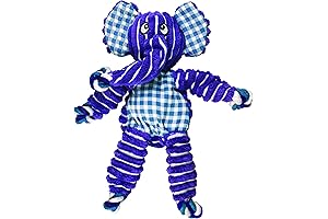 KONG Floppy Knots Elephant: The Unstoppable Dog Toy for Giggles and Bonding