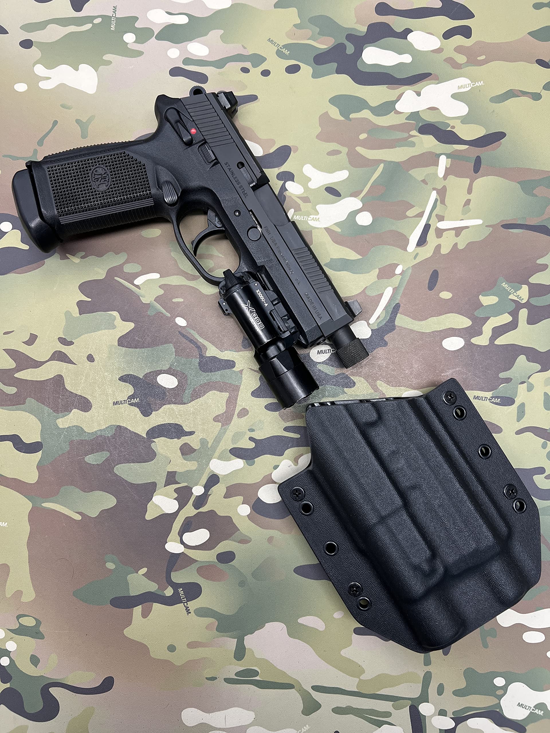 Amazon.com : TR Holsters Black Kydex Holster Compatible with FNX