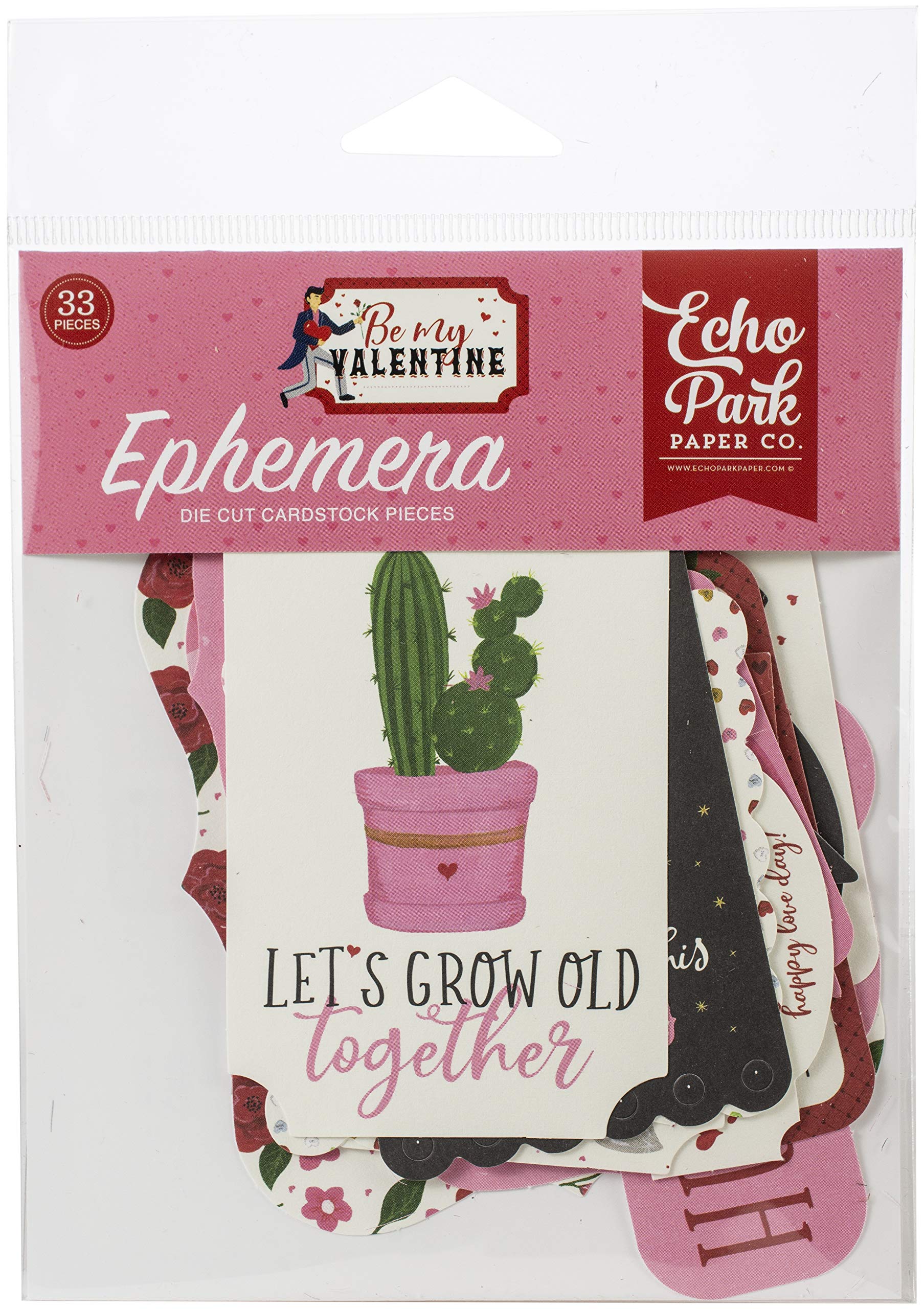 Echo Park PaperCOMPANY BE MY Valent EPHEMER, Icons, Be My Valentine