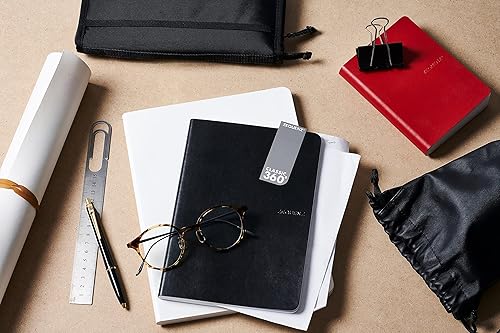 Miniatura 8 de Zequenz Classic 360 Diario de pasta blanda, cuaderno de tapa blanda, pequeño, 4 x 5.5 pulgadas  10.16 x 13.97 cm., 200 hojas  400 páginas, papel de