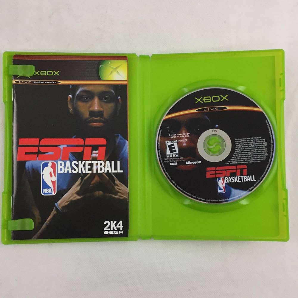 ESPN BASKETBALL 2K4  XBOX　海外版 ESPN NBA Basketball 2k4 - Xbox | eBay