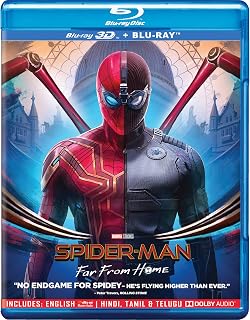 Spider-Man: Far from Home (Blu-ray 3D & Blu-ray) (2-Disc) Price In India