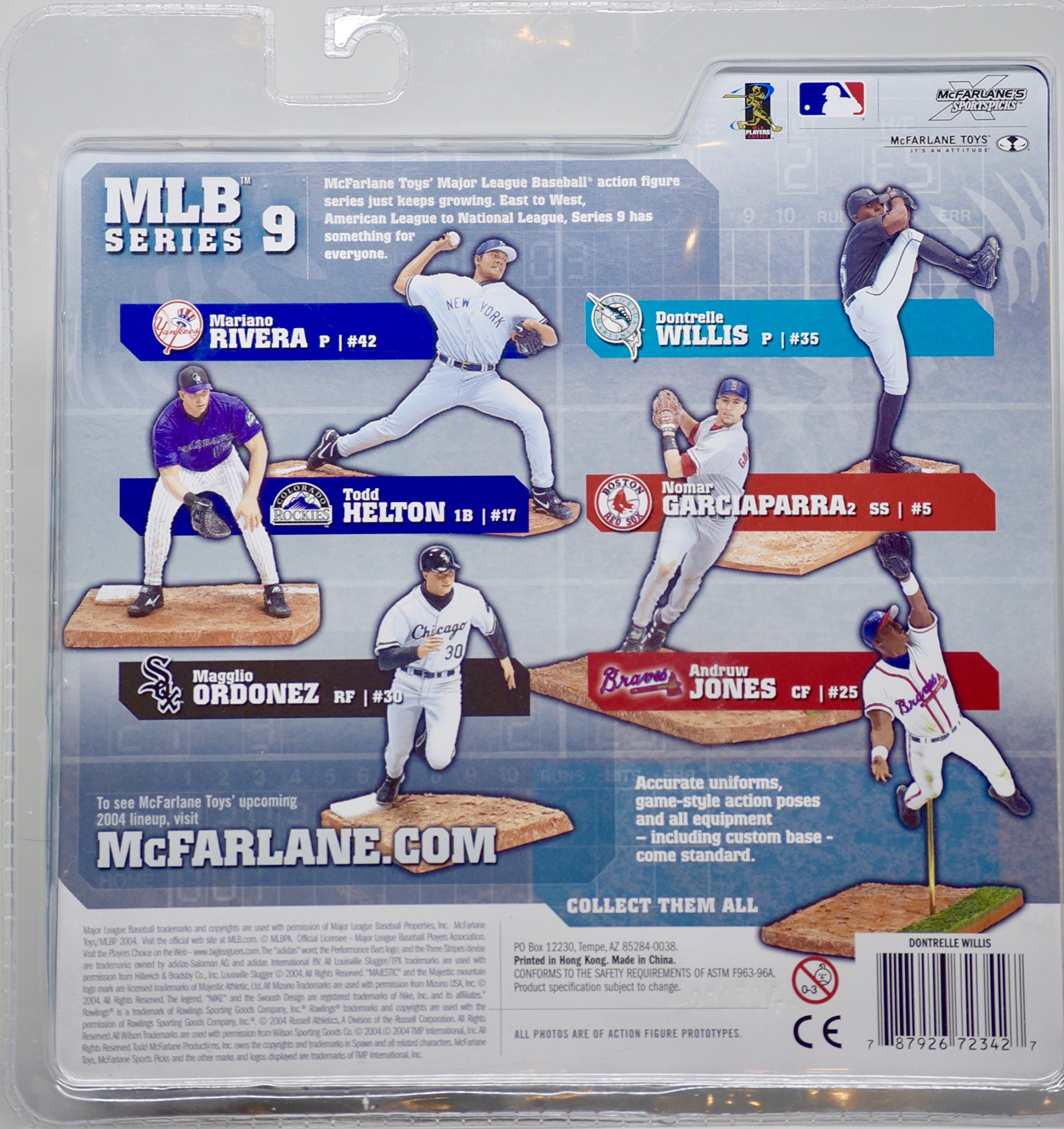 Amazon.com: McFarlane SportsPicks MLB Series #9: #35 Dontrelle