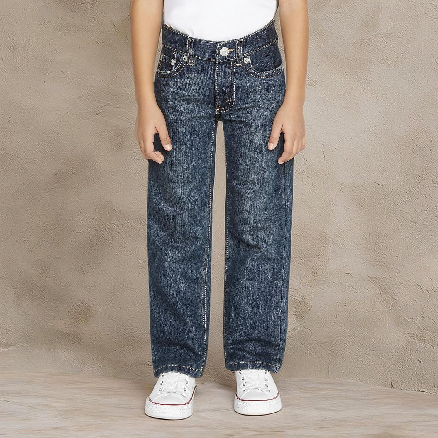 Levi's Boys 505 Regular Fit Jeans - Image 8