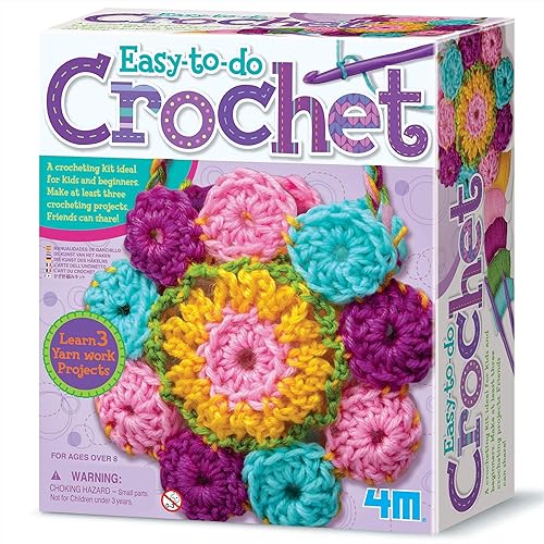 Juego de crochet Fácil de hacer de 4M