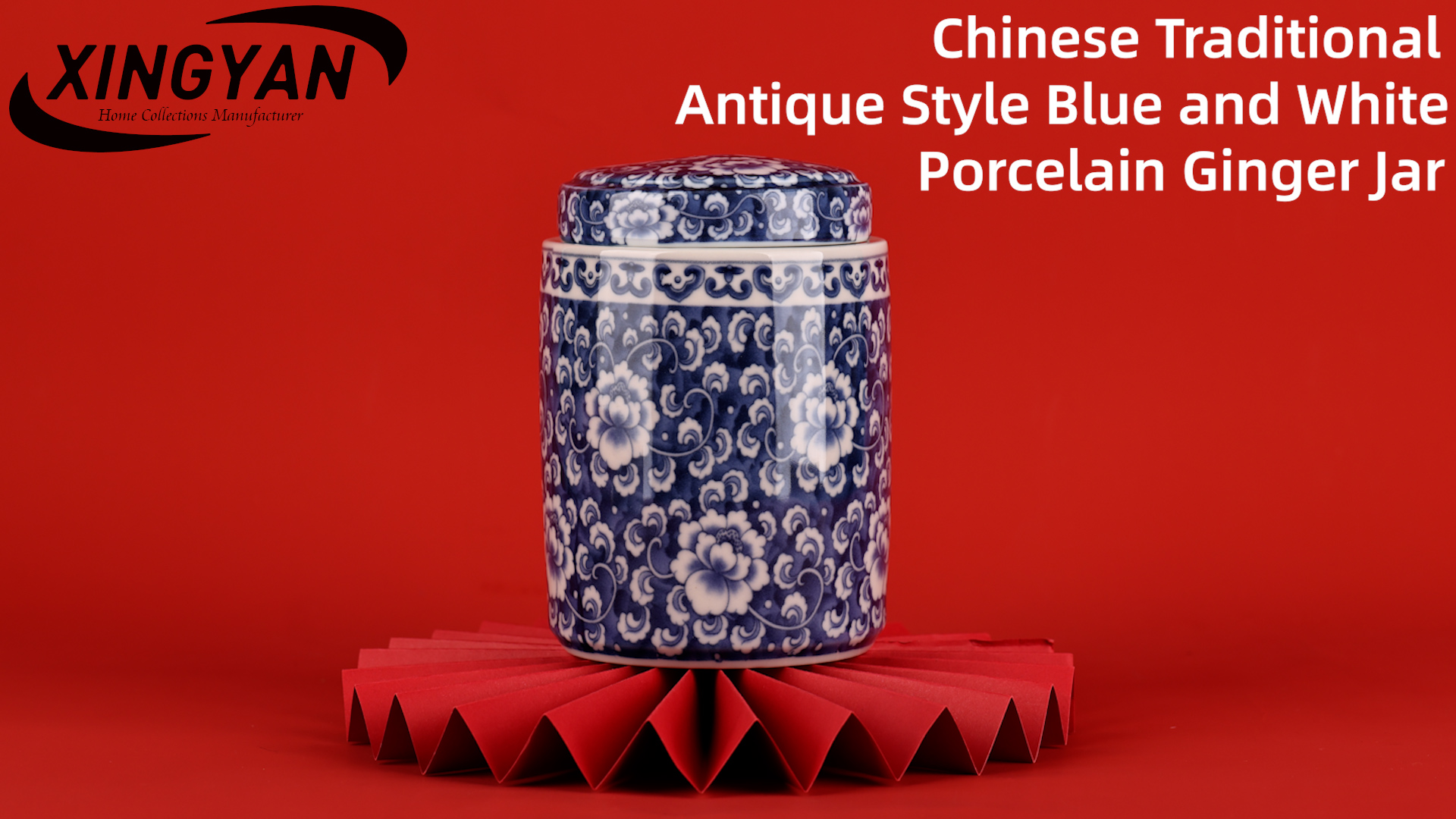 Amazon.com: XINGYAN Chinese Traditional Antique Style Blue