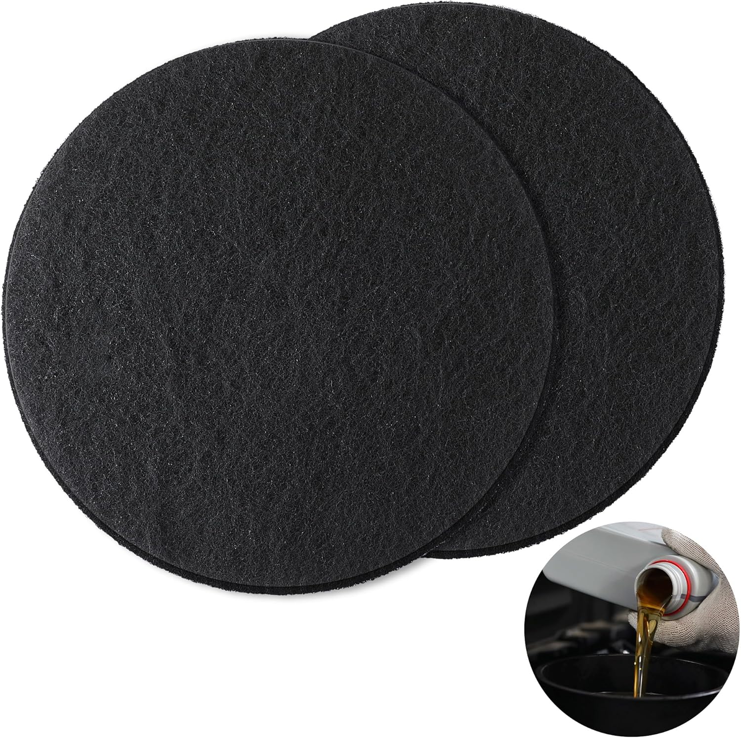 Saillong 2 Pcs 18'' Oil Splash Pad, Oil Drain Anti Splash