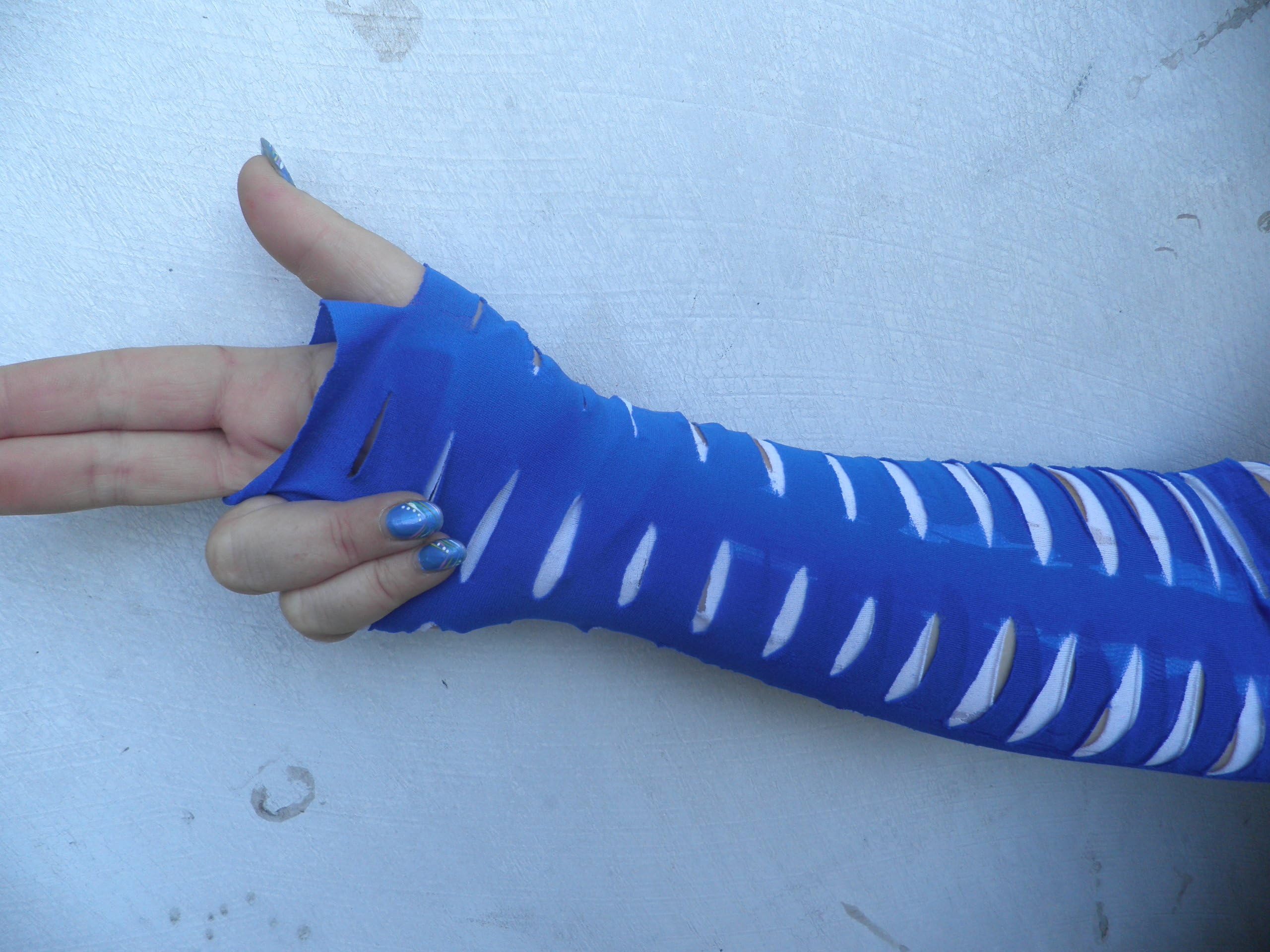 TNA IMPACT! Jeff HardySpecial Edition DUKE Blue & White Arm Sleeves - 1 Pair of Each Color