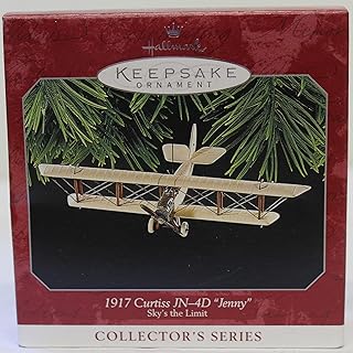 QX6286 Skys the Limit #2 1917 Curtiss JN-4D Jenny 1998 Hallmark Keepsake Ornament