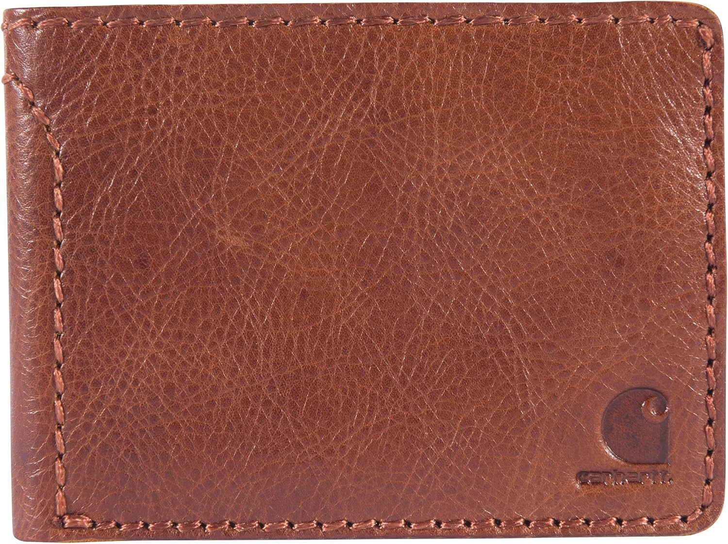 Carhartt Men's Rugged Patina Leather Wallets, Available in Multiple Styles and Colors